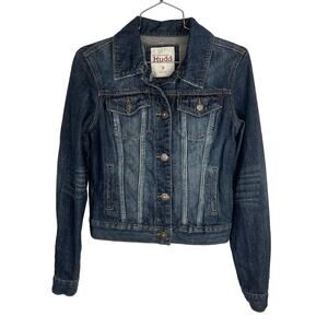 VTG MUDD | Blue Dark Wash‎ Denim Y2K Jean Jacket | Junior's